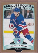 2019-20 O-Pee-Chee Gold Border Glossy #650 Kaapo Kakko RC - New York Rangers
