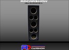 RDCARSHOW DRIVER BOX FOR 3 DRIVER AND 4 TWEETER +FREE CONNECTOR