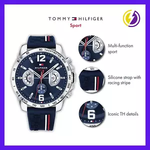 Tommy Hilfiger Decker 1791476 🔥LOWEST PRICE🔥 Quartz Analog Dial Men's Watch - Picture 1 of 1