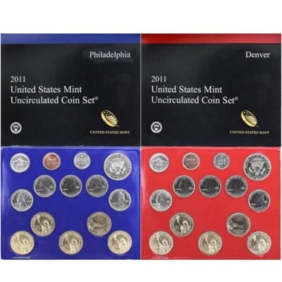 2011  U.S. Uncirculated Mint Set Original AS ISSUED 28 coin - Image 1 of 4