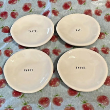 Rae Dunn Boutique Tasting Plate Set of 4