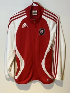 Authentic Major League Soccer Chicago Fire Adidas Jacket M Team Issued - Picture 1 of 7