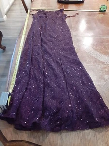 Ignite Evenings Women's Sequin Beaded Lace Dress size 14 #S97 - Picture 1 of 6