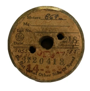 NOS General Electric Vintage Wolfram Feindraht 0,005" Durchmesser 867 Meter - Bild 1 von 1