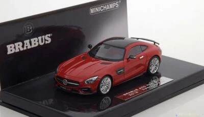 MERCEDES BRABUS 600 GT S 2016 ROSSO MINICHAMPS 437032521 1:43 BENZ C63 AMG - Immagine 1 di 3