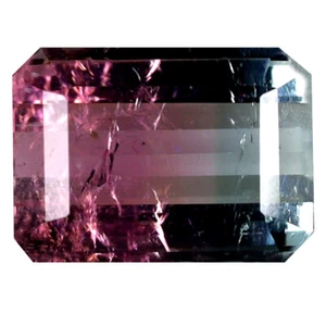 1.82 ct Octagon (8 x 6 mm) Unheated / Untreated Watermelon Tourmaline Gemstone - Picture 1 of 1