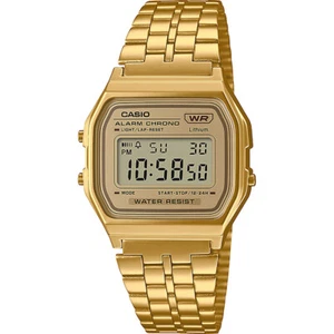 Casio Gold Unisexs Digital Watch Casio Collection Vintage A158WETG-9AEF - Picture 1 of 8