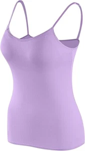Vest Top for Women Camisole with Built in Bra Size XL (UK 14) NEW - Picture 1 of 3