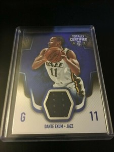 2015-16 Totally Certified DANTE EXUM jersey /99