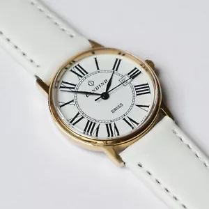 Vintage CANDINO 7.244.0.0.11 SWISS MADE - Elegante Damen Armbanduhr vergoldet - Bild 1 von 9