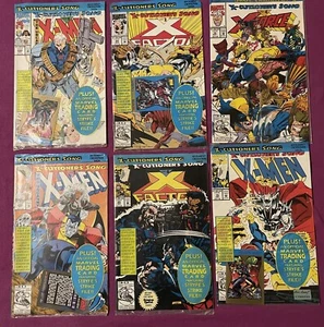 X-Men X-Cutioner's Song Comics. 6 Issues. FREE P+P. Marvel Comics - Picture 1 of 7