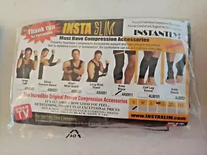 Insta Slim Compressione Ginocchiera Nera Piccola 14-15 Pollici NUOVA!!! Spedizione veloce!!! - Foto 1 di 2