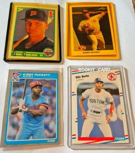 Vintage Baseball Lot Knoblauch RC-Puckett-Burks - Picture 1 of 1