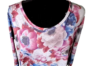 3XL LuLaRoe Blumen Tunika Langarm - Bild 1 von 7