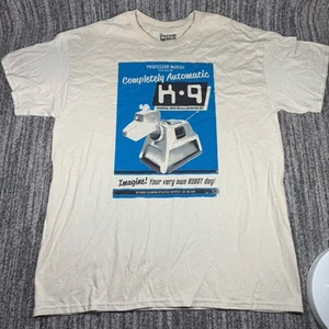 Dr Who Ripple Junction Robot Dog T Shirt Sz L 100% Cotton 2012 BBC - Picture 1 of 7