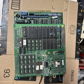 Original Not Working Street Fighter 2 Capcom ARCADE Video GAME PCB BOARD O17-4