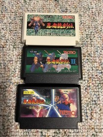 Ninja Gaiden 1 2 3 Famicom Lot Japan Ninja Ryukenden