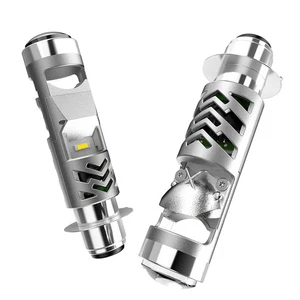 Pair 54W 5400lm H6 Bulbs LED Motorcycle Headlight Hi Lo Beam 6500K DRL Lights - Picture 1 of 11