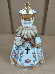 Vintage Lefton Infant Of Prague Figur KW252S Japan - Bild 1 von 4