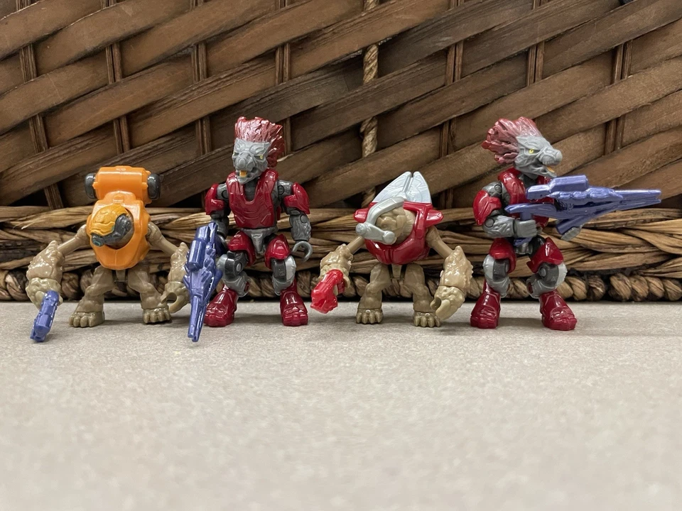 Banished Grunt Jackal Skirmisher Lot Halo Mega Bloks Construx Infinite Wars 2 - Imagem 1 de 3