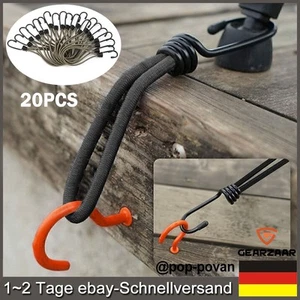20x Spanngummi Expanderhaken mit Haken Expanderschlinge Planenspanner Anhängerne - Zdjęcie 1 z 12