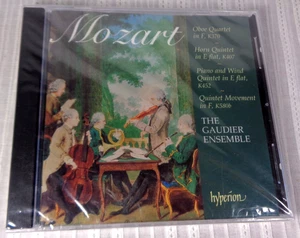 Mozart: Oboe Quartet in F Major 3 Quintets CD Gaudier Ensemble 2003 Hyperion NEW - Imagen 1 de 3
