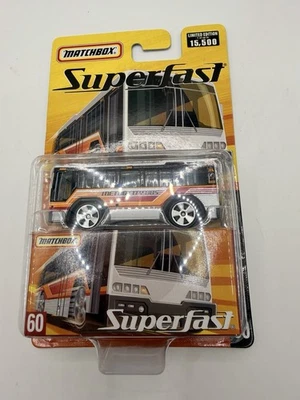 Matchbox 2006 Superfast Limited Edition City Bus No. 60 NIP New - Image 1 of 4
