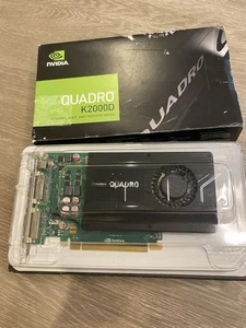 PNY NVIDIA QUADRO K2000D GRAPHICS CARD | 2GB GDDR5 - Picture 1 of 3