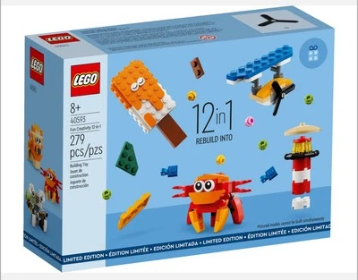NUEVO Juego Lego Fun Creativity 12 en 1 (40593) - Edición Limitada GWP Nuevo Foto 1 de 4