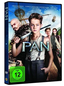 PAN - Hugh Jackman, Rooney Mara & Garrett Hedlund-Piraten, Feen, - DVD - Bild 1 von 1