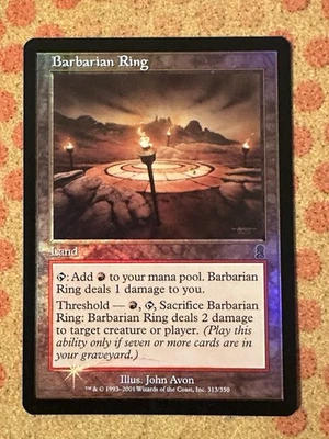 MtG: Odyssey Foil Barbarian Ring - NM - Image 1 of 4