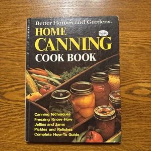 VTG 1973 Better Homes and Gardens Home Canning Cookbook Hard Cover - Bild 1 von 7