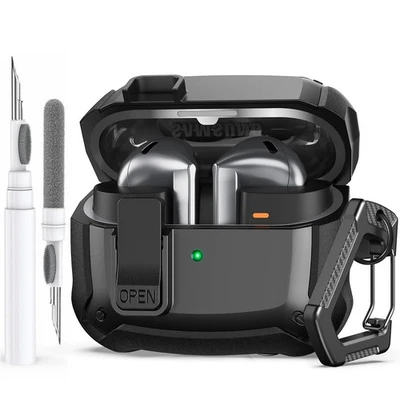 AhaStyle Custodia per Samsung Galaxy Buds3 e Buds3 Pro (2024) con Secure Lock Cl - Immagine 1 di 4