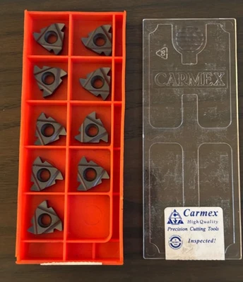 CARMEX Carbide Inserts - 22 ER N 60 BMA - Qty. 9 - NEW - Image 1 of 2