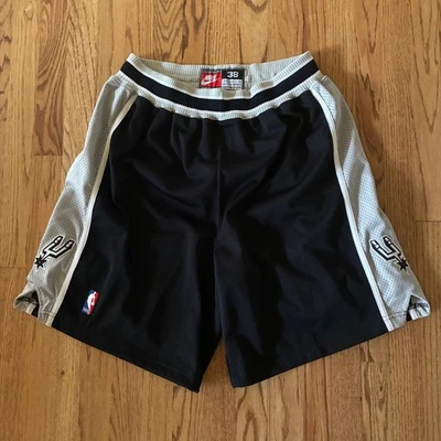 90s vintage San Antonio Spurs Authentic Nike Game Shorts nba sz 38 L Large - Image 1 of 4