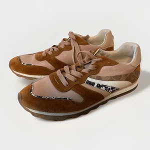 Zapatillas Coach Para Mujer Talla 9,5 B Cuero Retazos Zapatos para Correr Multicolor - Imagen 1 de 9