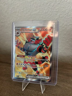 Incineroar ex 187/162 Sv05: Temporal Forces Holo - Image 1 of 2