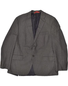 CHAPS Mens 2 Button Blazer Jacket UK 44 2XL  Grey Polyester AP64 - Picture 1 of 3