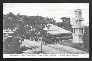 Sandakan Jubilee Clock Tower Sabah British North Borneo Malaysia ca 1910 - Picture 1 of 1