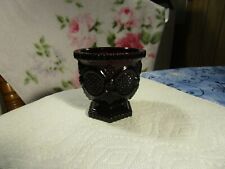 Lovely~Avon Cape Cod Ruby Red Candle Holder~~QUALITY ITEM!!