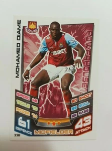 Match Attax Premier League 2012/13 Mohamed Diame West Ham United No 338 Base... - Picture 1 of 2