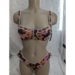 Bikini de natación Victoria's Secret Boho Glam Crochet ribete nuevo con etiquetas $90 - Imagen 1 de 8