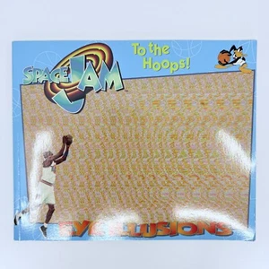 Vintage Space Jam Book Eye Illusions To The Hoops Looney Tunes Michael Jordan 96 - Picture 1 of 3