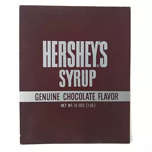 Tarjeta de felicitación de cumpleaños vintage 1972 HERSHEY'S JARABE sello de chocolate firmada - Imagen 1 de 9