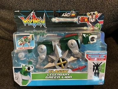 Playmates 40 Aniversario Voltron Clásico Legendario León Verde Foto 1 de 4