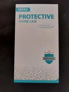 DAVIKO iPHONE 13 Pro custodia protettiva telefono glitter nera - Foto 1 di 5