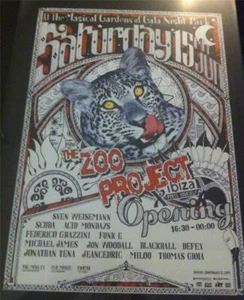 THE ZOO PROJECT 2013 @ GALA NIGHT BENIMUSSA PARK - IBIZA CLUB POSTERS - ANIMALS - Picture 1 of 12