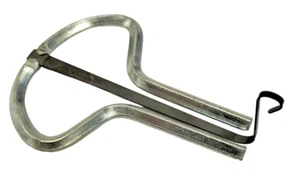 Scacciapensieri metallo da bocca pizzico 56 x 70 mm Scaccia Pensieri Scwarz - Foto 1 di 8