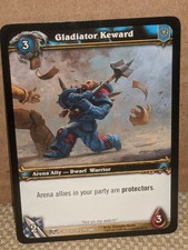 GLADIATOR KEWARD Card 2008 Gladiators Promo 1 WoW TCG Mint