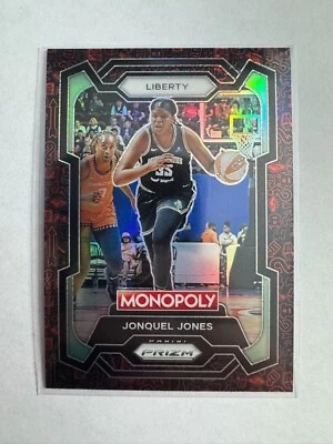 2024 Panini Prizm Monopoly - #45 Jonquel Jones Red Classic Icons Prizm - Image 1 of 2
